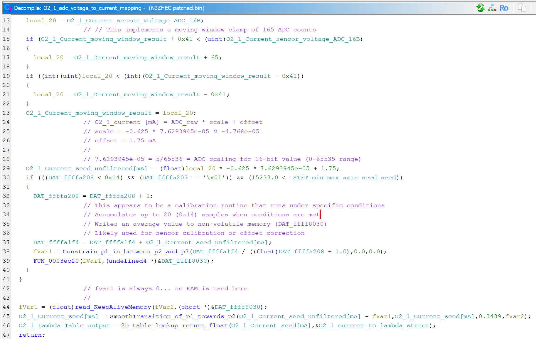 Some sw patching needed in 2 areas here... nothing too scary