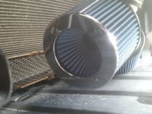 Amsoil air filters. Best filtration of air and dirt/crap. Have Amsoil prefilters on them now too