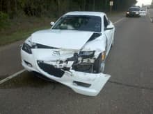 totaled rx8