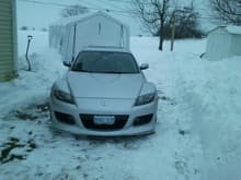 This when I buried her out of the snow :)