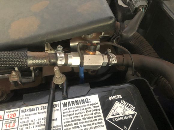 What’s this part on coolant line as my S1 doesn’t have it. Cheers 