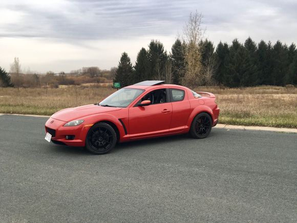 Enkei ts9 18x8.5 on Toyo Proxes R1R 245/40