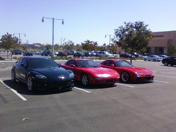 the BB RX8 and RX7 FD's