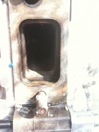 Removed Exhaust Insert (Front)