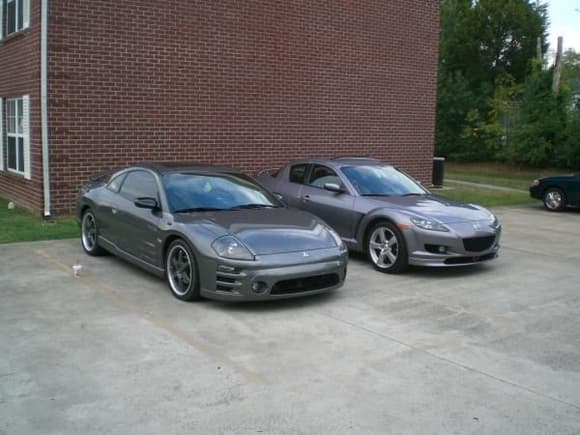 My roommates Eclipse and my 8