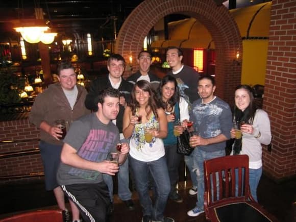 celebrating my 21st!

me (in the white shirt), DC (in the black jacket behind me), Mike (dude with the open mouth)

aka, photo chick, shadycrew, wing5
