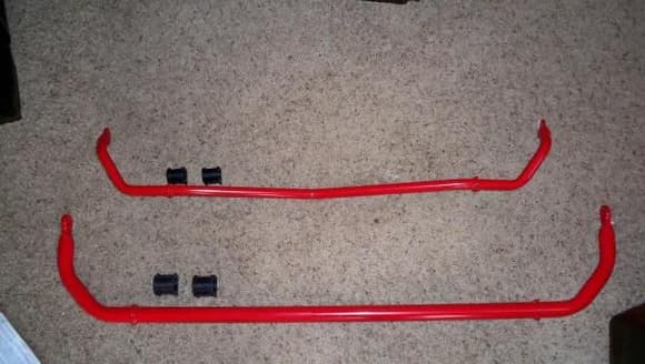 tanabe front and rear sway bars