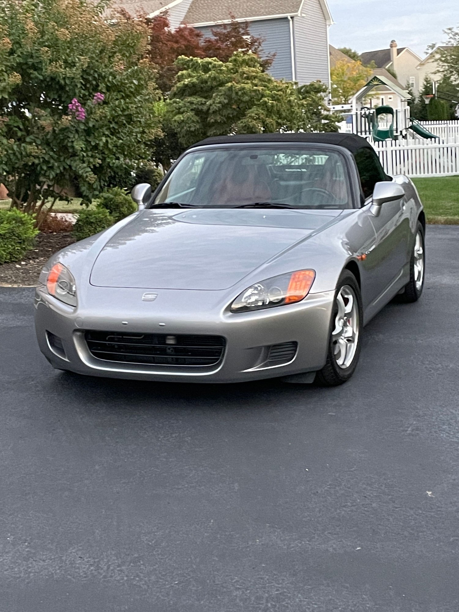 2000 Honda S2000 - DE - 00 Silverstone/Red with 56K miles - New - VIN jhmap1148yt007083 - 55,900 Miles - 4 cyl - 2WD - Manual - Convertible - Silver - Middletown, DE 19709, United States