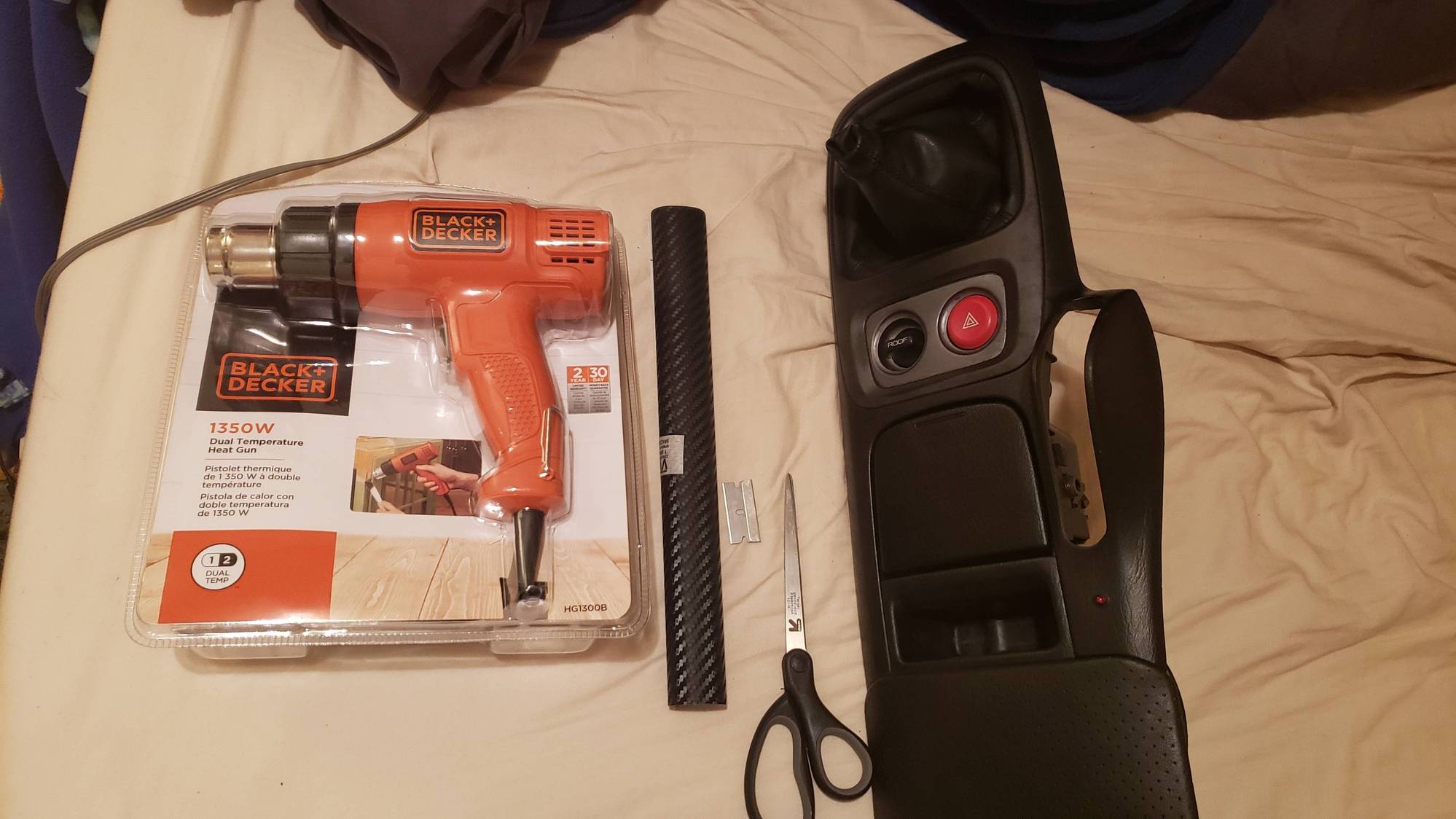 BLACK+DECKER Heat Gun, 1350 Watt, Dual Temperature Settings