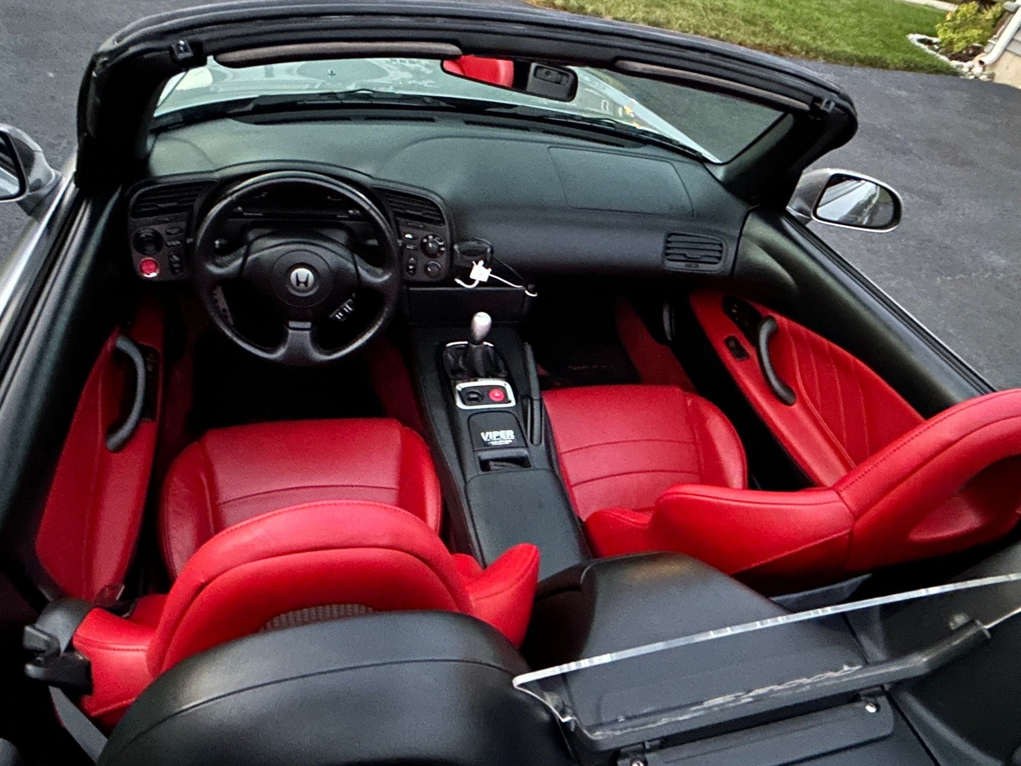 2000 Honda S2000 - DE - 00 Silverstone/Red with 56K miles - New - VIN jhmap1148yt007083 - 55,900 Miles - 4 cyl - 2WD - Manual - Convertible - Silver - Middletown, DE 19709, United States