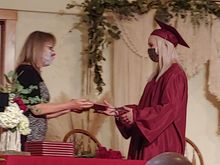 The actual moment of Graduation!