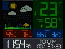 ^11-27-2023.  The day's range was 45* for a high to 16*F for a low.  It was 23*F at 11:54PM.
