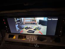 This is what the rearview camera looks like on the Power Acoustiks CP71W. I mainly use it to make sure I'm far in enough to the garage. 