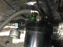Installed in car
