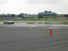 Julie @ Mosport skid pad