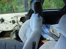 passenger seat (different headrest)