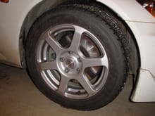Winter wheel/tire - no longer on the car