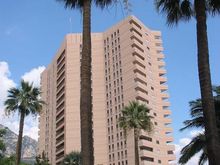 Tower block down at Mirabeau