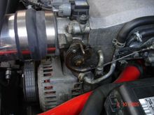 Gunked up throttle linkage