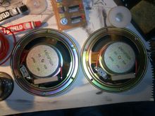 Stock Speakers with Resiter Mod