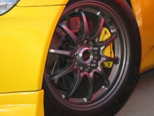 Forged calipers with directional rotors