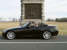 Helen in car.JPG