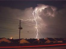 Lightning shot from my storm chasing days