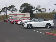 The GP White AP2 in the first spot is too far forward.