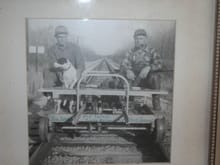 Uncle Ellis on Railcar