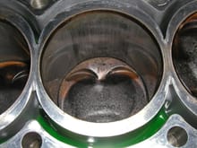 Motor after Piston Slap
