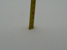 Just before 1100 Dec 19. 13" measured as far out as my