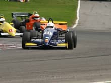 Dallara on the track