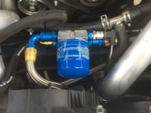 Relocated Oil Filter