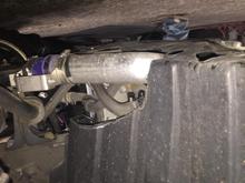 Slight trimming of fender liner.
