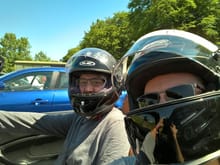 Me and co-driver Ben