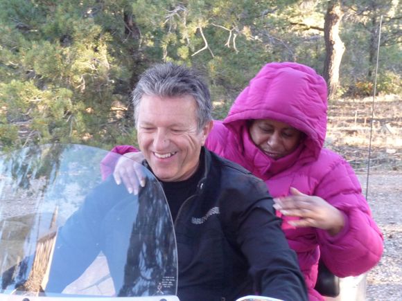 With Grannyrod, Durango 2009.