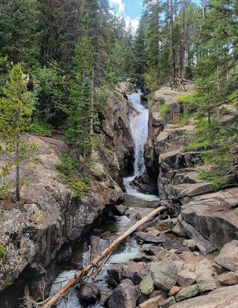 ^8-18-2022. Chasm Falls, just off the road.