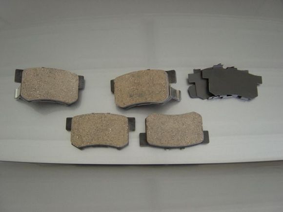 honda - brake pads (rear); 01