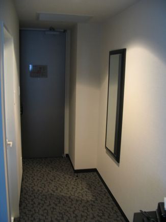 Tiny Hotel Room