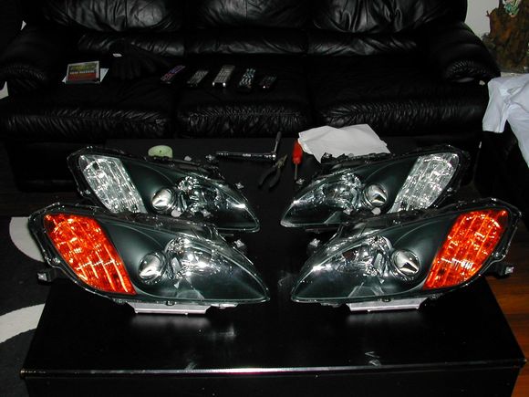 whitegokart headlight assembly posted pic 1