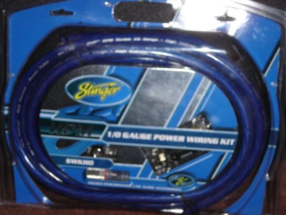 *NEW* Stinger 1/0 Amp power wiring kit