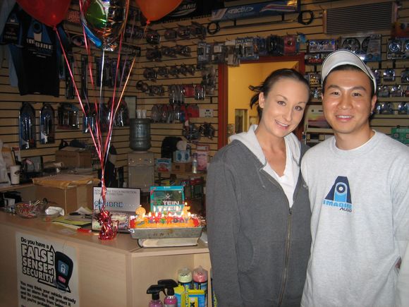 Me &amp; Jackson on his bday