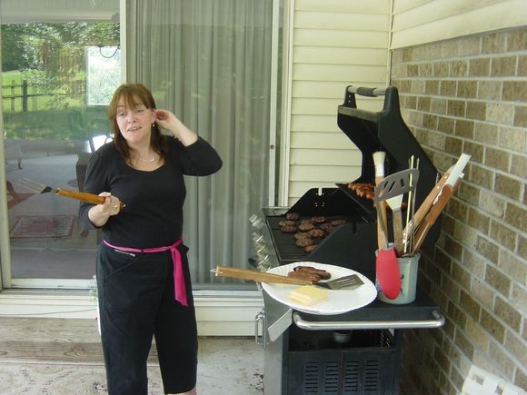 Our hostess, Penny, the chef :-)