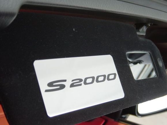 S2000 Emblem/Plaques