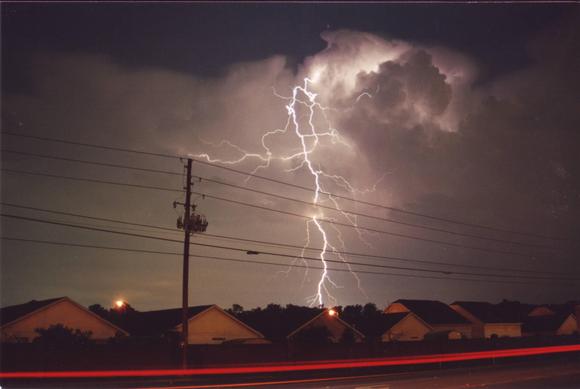 Lightning shot from my storm chasing days