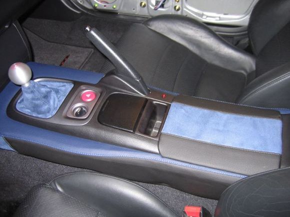 Center Console - Custom Blue Alcantara 03.jpg