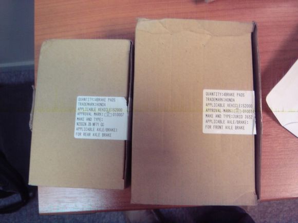 Rear Pads Vs Front Pads