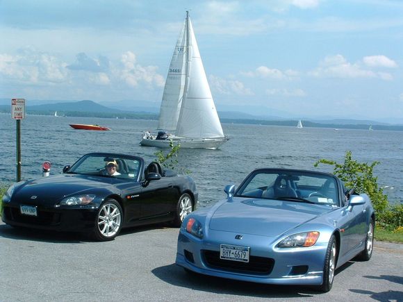 Sailers getting interested - Essex Town park