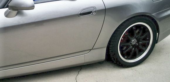 Drag Dr-9 rims on the car -- enhanced