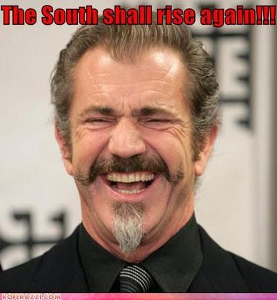 funny celebrity pictures The south shall rise again
